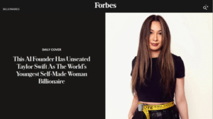 AI 造富 超越霉霉！90 后成全球最年轻亿万富翁-AI Express News