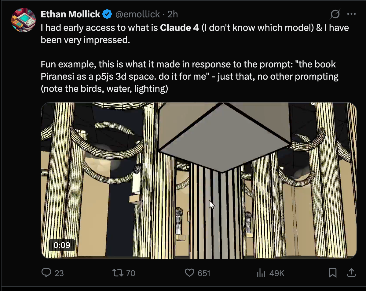 全球最强编码模型 Claude 4 震撼发布：自主编码 7 小时、给出一句指令 30 秒内搞定任务，丝滑无 Bug