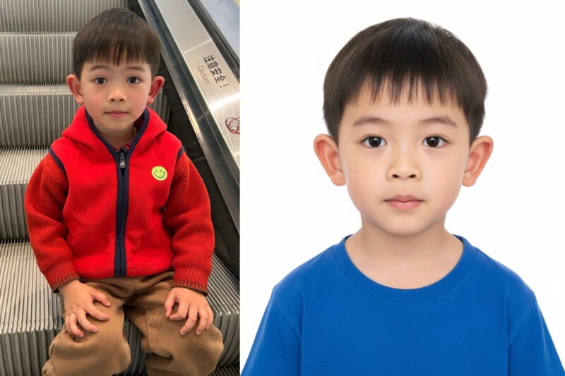 Nano Banana｜孩子日常照改成入园/入学证件照-AI Express News