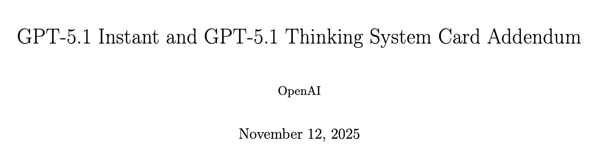GPT-5.1 凌晨突袭,奥特曼听劝!全网呼唤的人味回来了 GPT-5.1 凌晨突袭,奥特曼听劝!全网呼唤的人味回来了