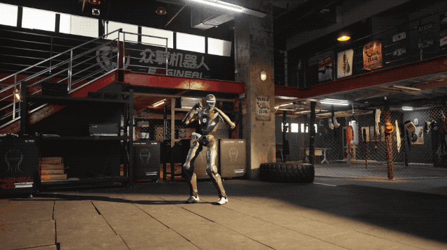 图片[4]-国产 T800 来了！回旋踢拳击技能点满，超越 80% 男性，这才是铁甲钢拳-AI Express News