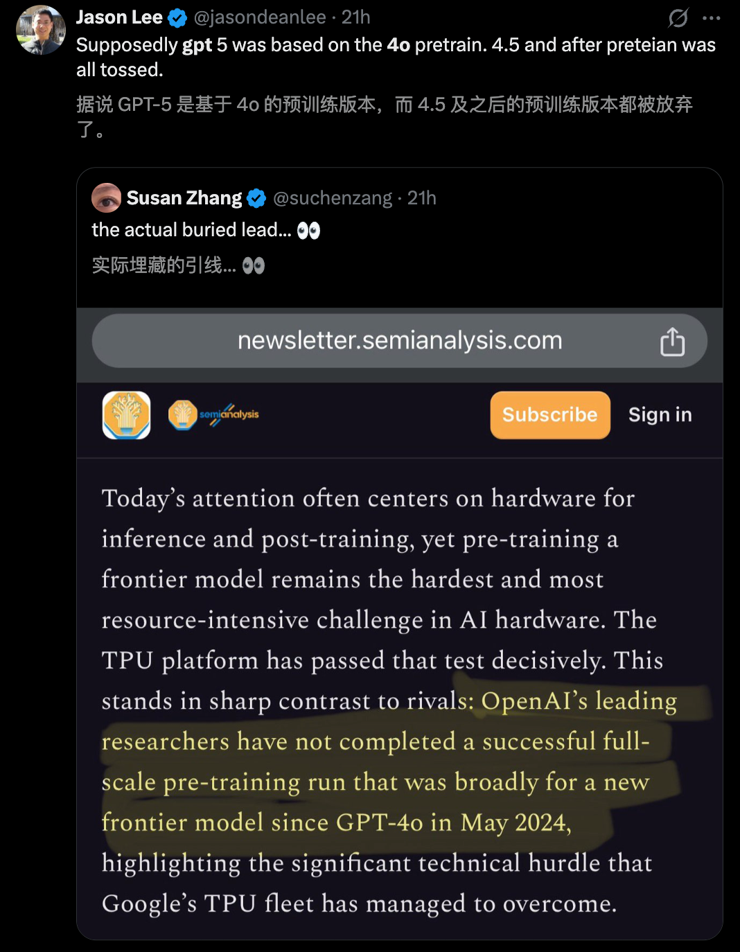 图片[11]-奥特曼怕了！GPT-5.5「大蒜」决战谷歌，红色警报紧急拉响-AI Express News