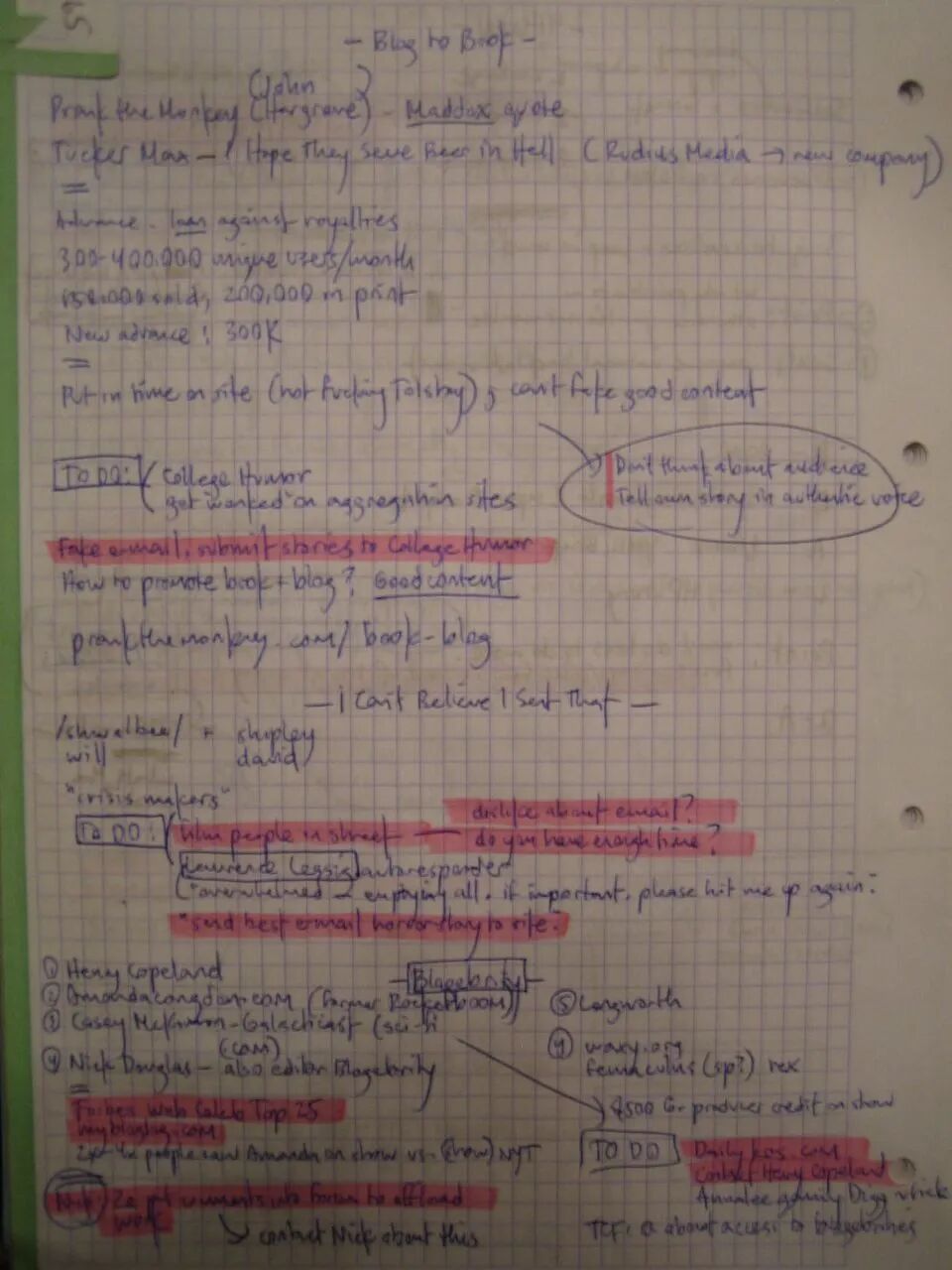 图片[7]-Tim Ferriss 如何像个创造者一样做笔记，而不是个记流水账的记账员-AI Express News