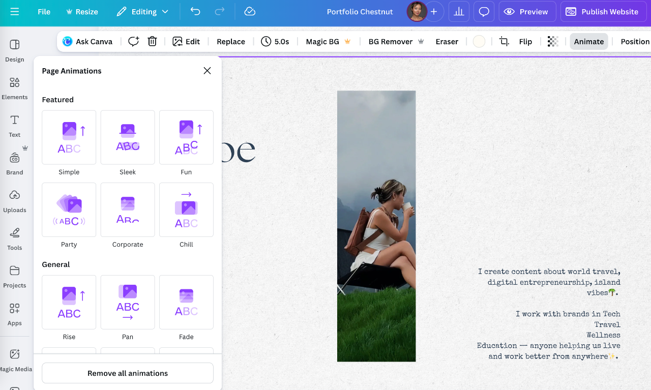 图片[10]-别发PDF作品集了！教你用 Canva 0代码搞定有审美的个人网站-AI Express News