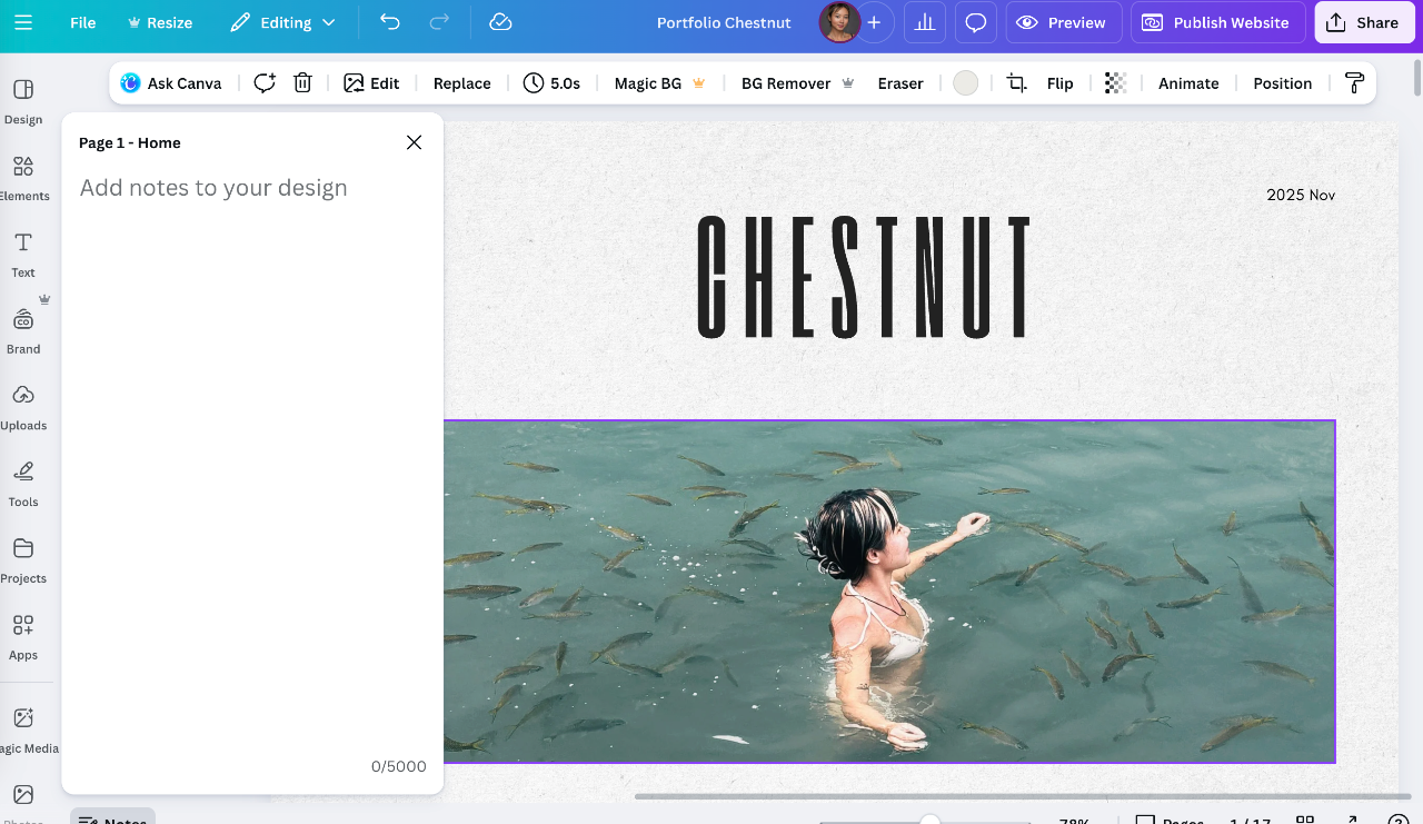 图片[14]-别发PDF作品集了！教你用 Canva 0代码搞定有审美的个人网站-AI Express News