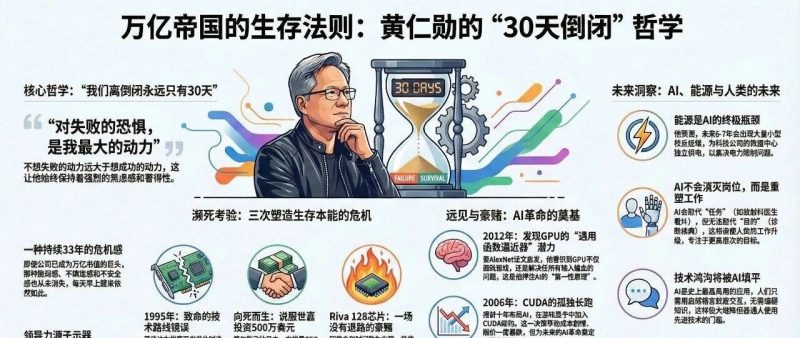 5万亿市值帝国的“末日时钟”：从黄仁勋访谈中，我们学到的5个反直觉生存法则-AI Express News