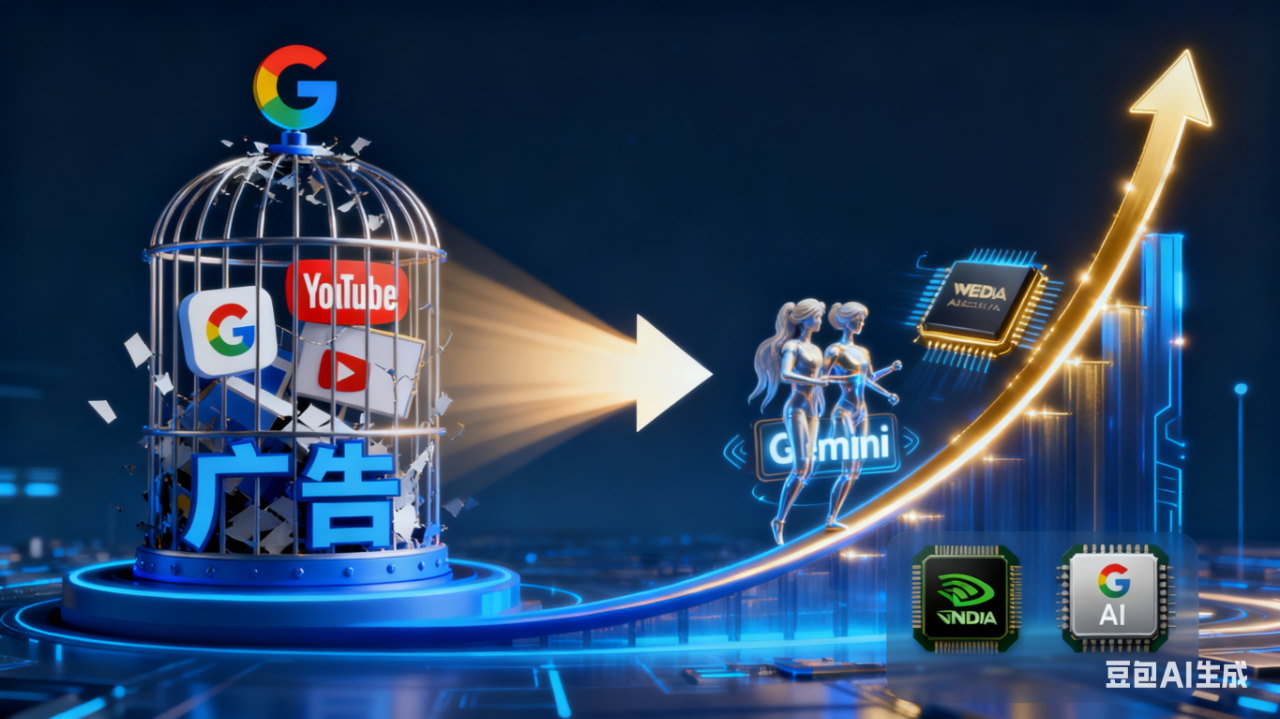 图片[1]-谷歌的第二增长曲线：逃离广告陷阱，对标英伟达-AI Express News