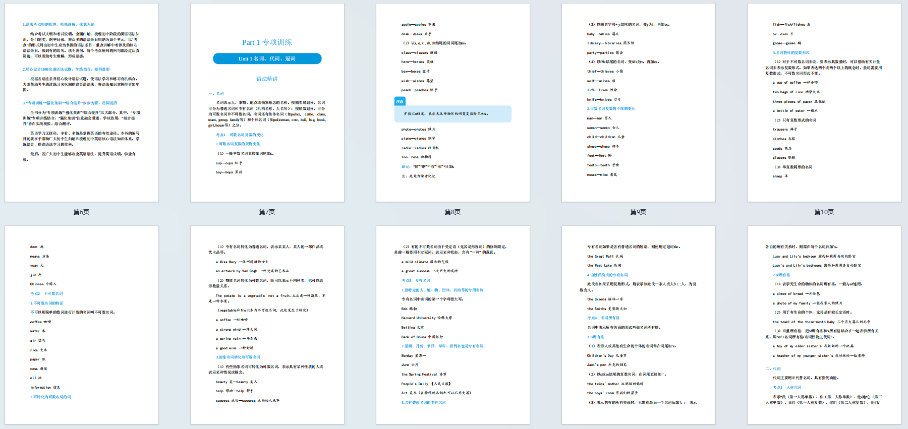 图片[8]-初中英语语法汇总，秒懂句子成分！附中考语法练习1000题-AI Express News