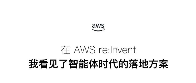 在 AWS re:Invent，我看见了智能体时代的落地方案-AI Express News