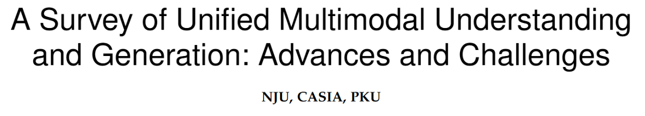 图片[2]-统一多模态理解与生成综述：83页长文梳理进展和挑战-AI Express News