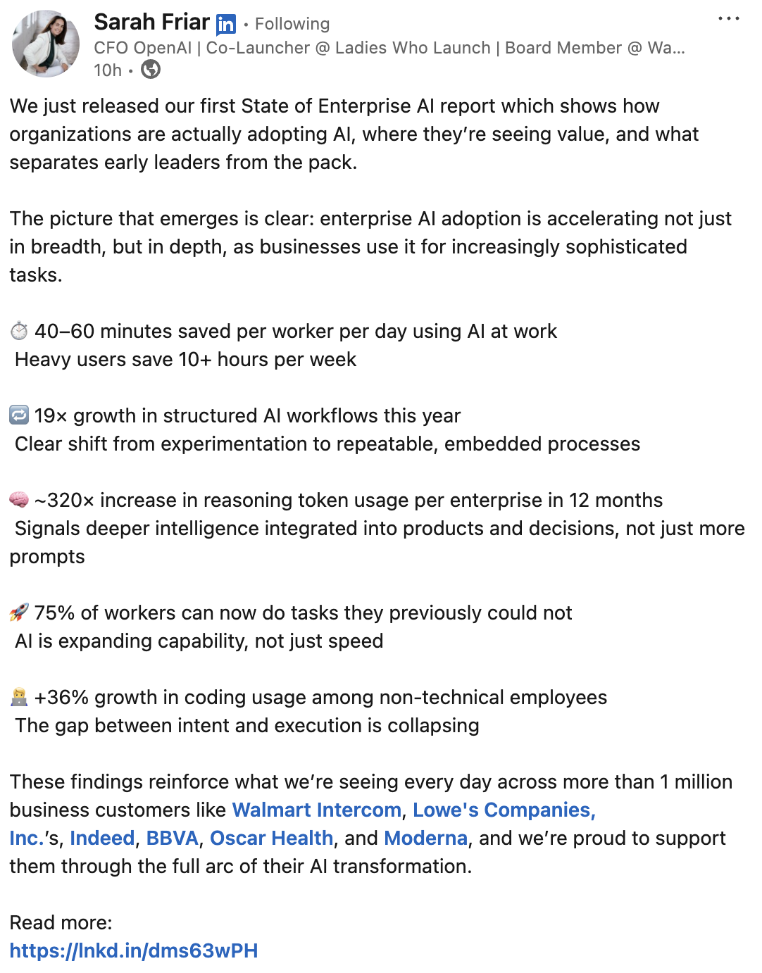 图片[9]-OpenAI最新报告曝光！前5%精英效率暴涨16倍，普通人却被悄悄淘汰-AI Express News