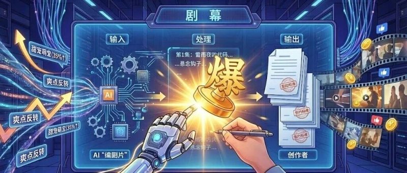 3分钟写一集！AI编剧杀疯了-AI Express News
