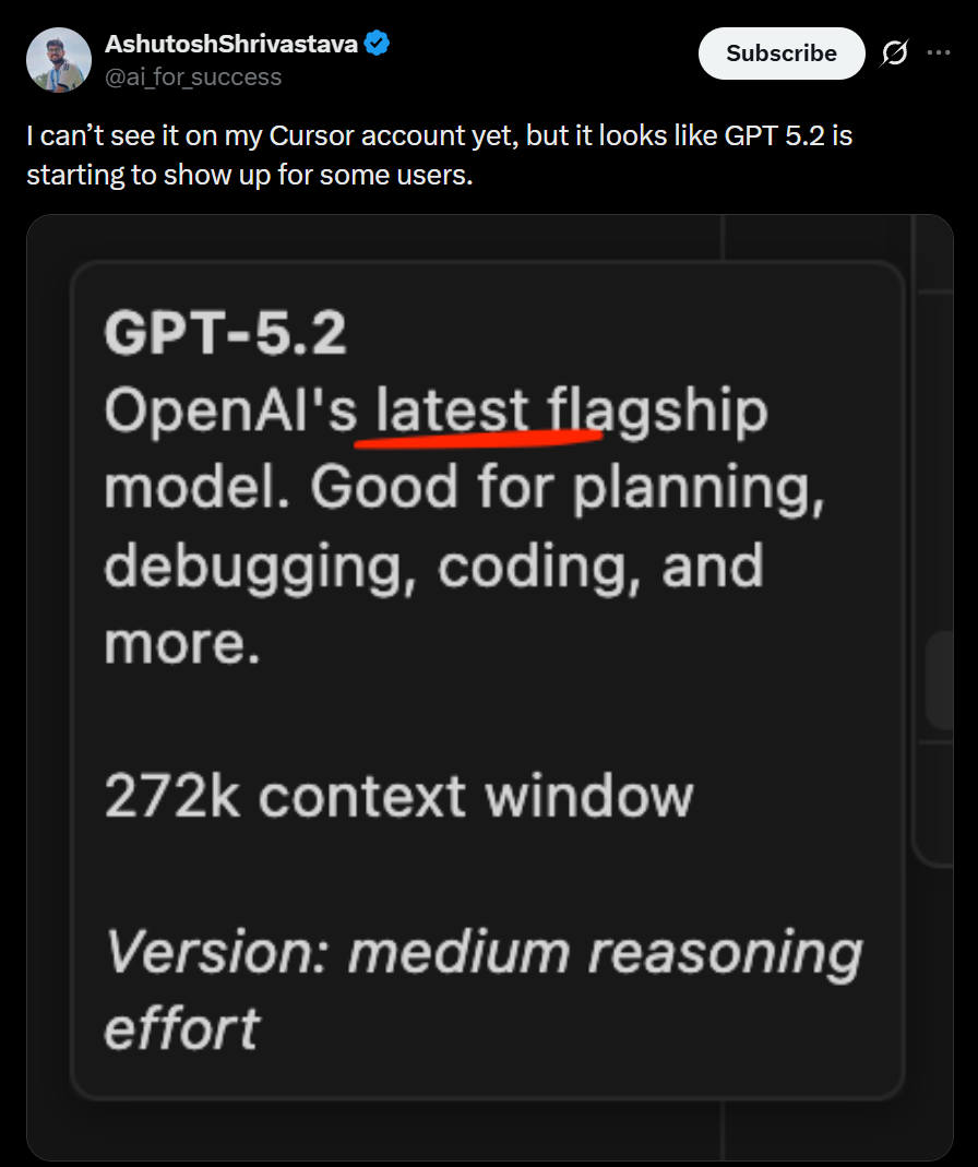 图片[2]-GPT-5.2提前泄露？今夜，OpenAI要拿Gemini 3祭天！-AI Express News