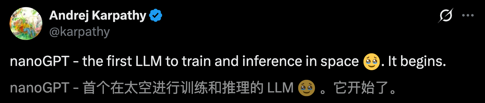 图片[5]-全球首个太空AI诞生，H100在轨炼出！马斯克爆赞-AI Express News