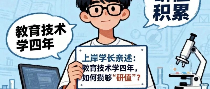 上岸学长亲述：教育技术学四年，如何攒够“研值”？-AI Express News