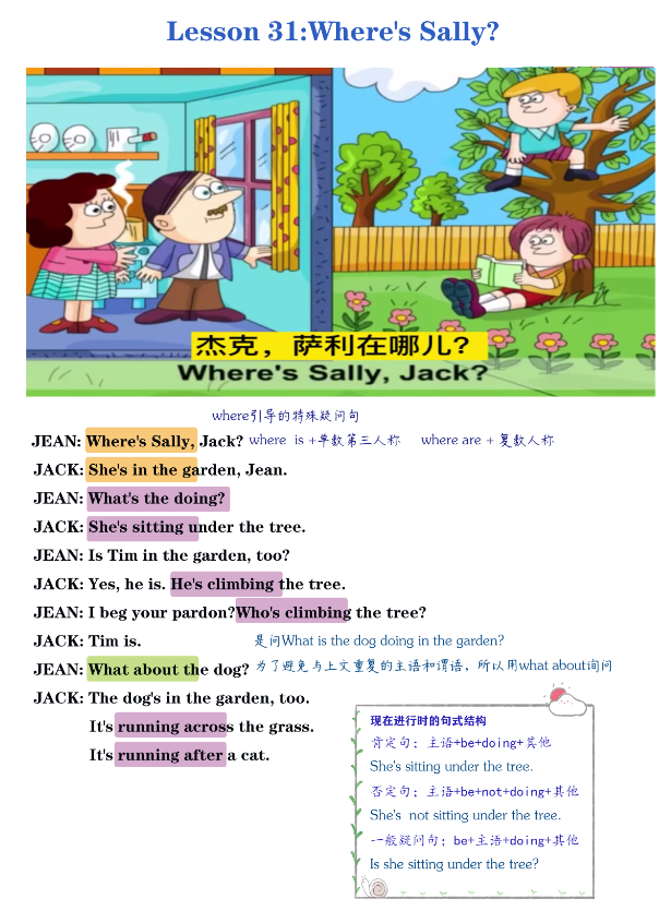 图片[10]-新概念英语第一册L1-144彩图笔记，课本知识点全拿下！-AI Express News