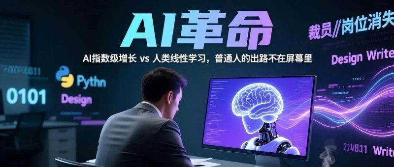 AI革命 | 坐在电脑前的人,正在失去未来-AI Express News