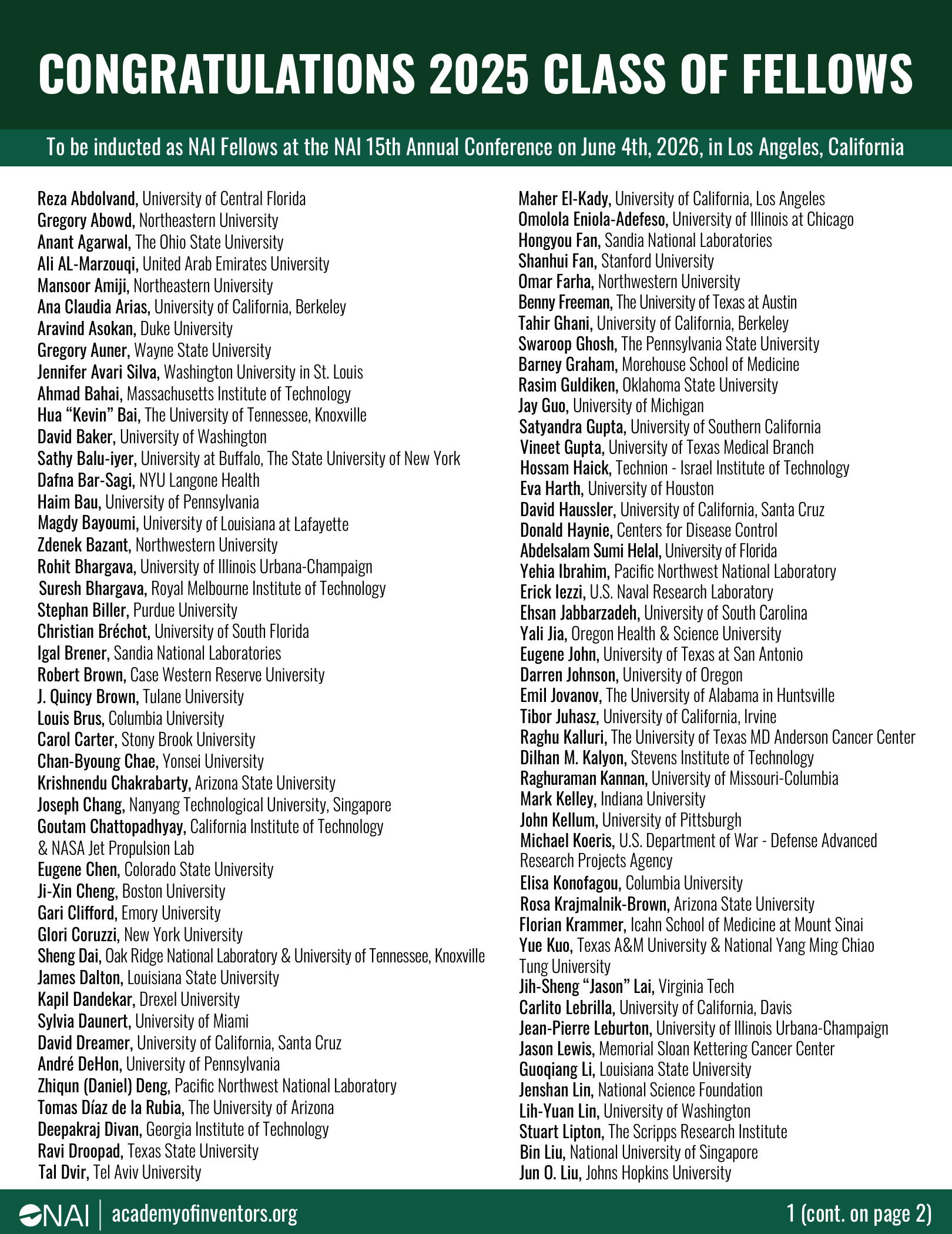 图片[4]-美国国家发明家科学院2025院士公布！每5人就有1个华人-AI Express News
