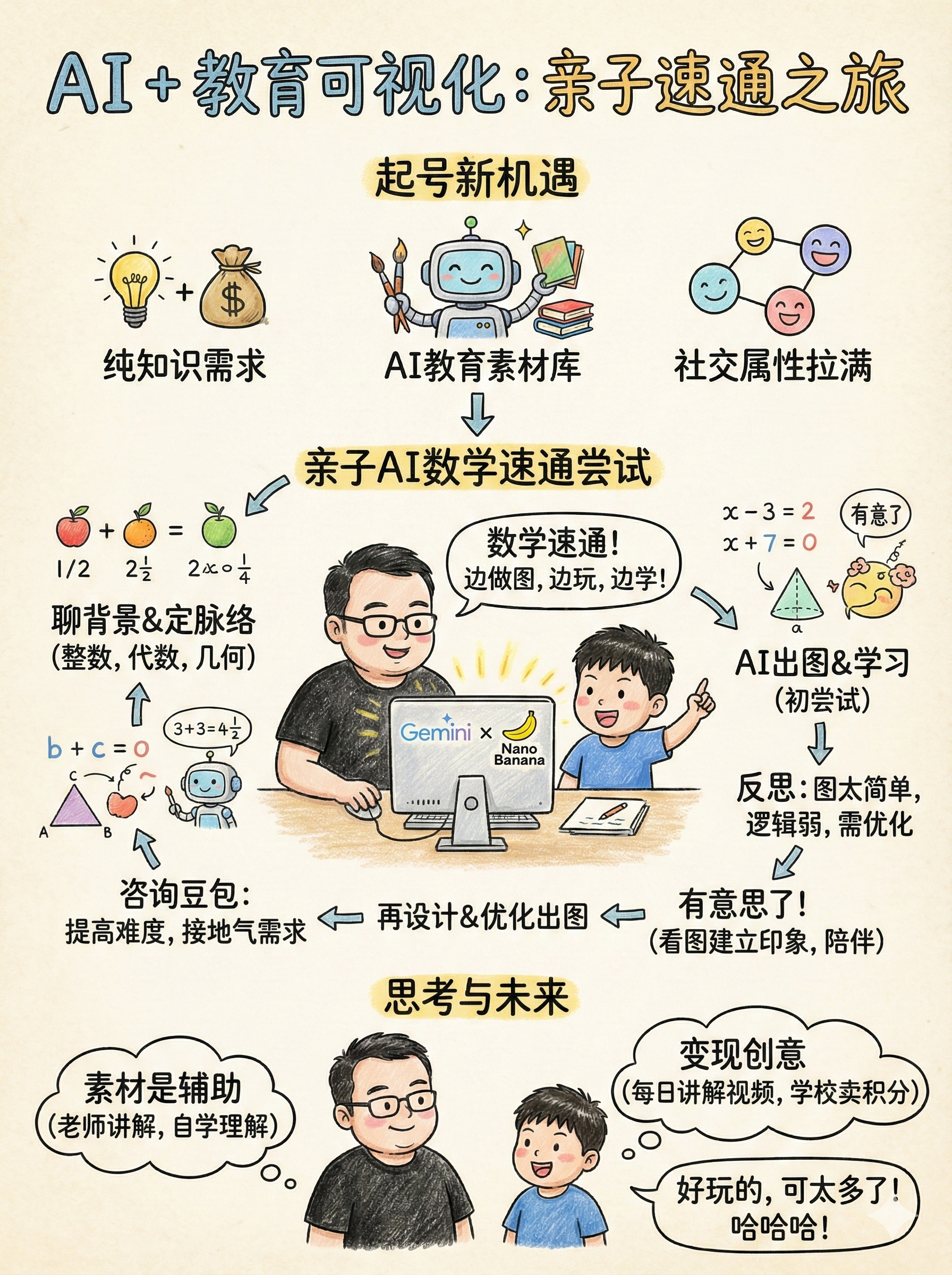 图片[1]-过程展示：用 Gemini + Nano Banana 做教育可视化到底有多厉害？-AI Express News