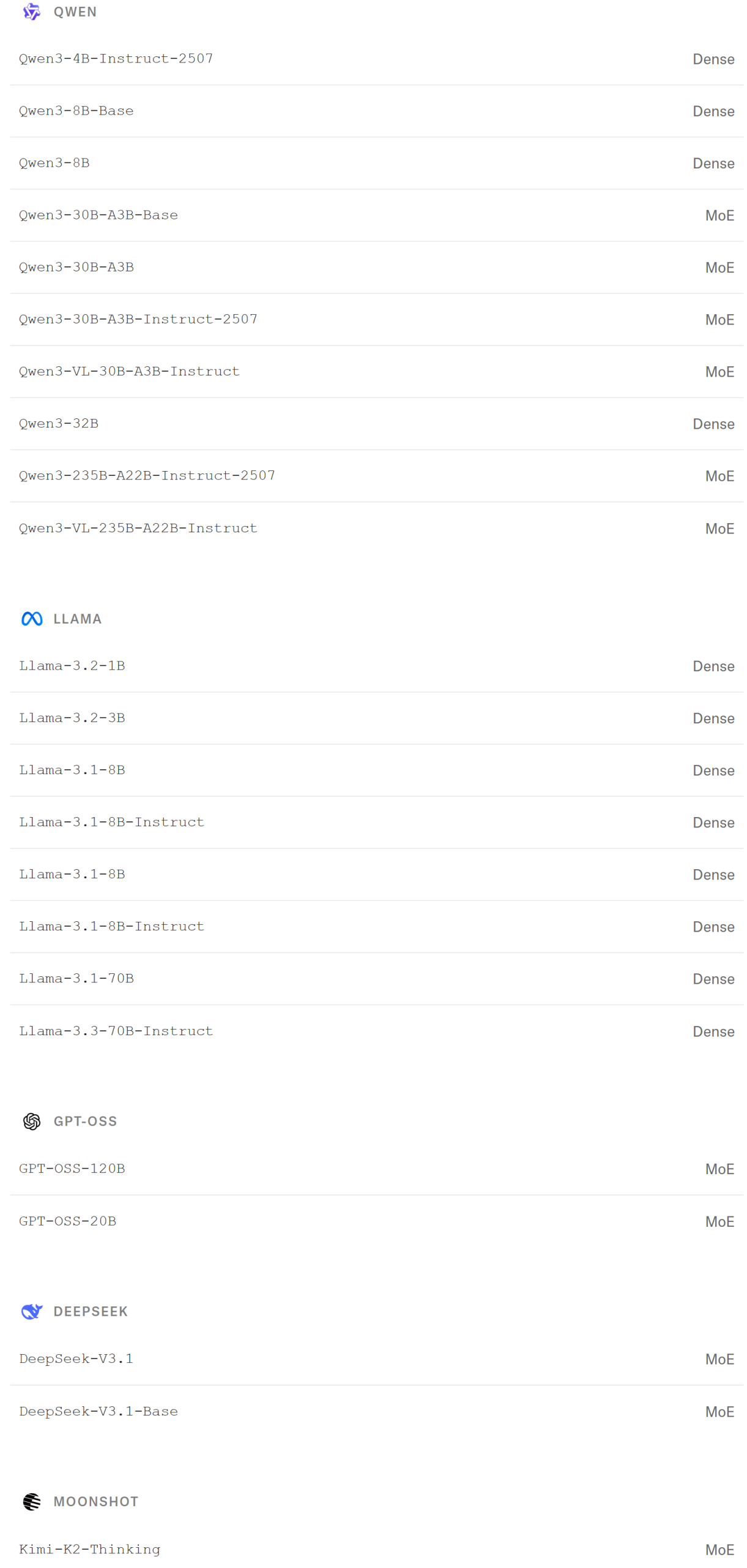 图片[4]-Thinking Machines首款产品重大更新：K2 Thinking、Qwen3-VL都可以微调了-AI Express News