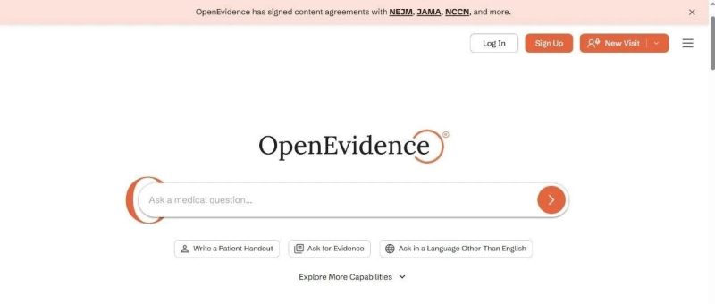 速递｜“医学版ChatGPT”OpenEvidence两月估值翻倍至120亿美元，年化广告收入近1.5亿美元-AI Express News