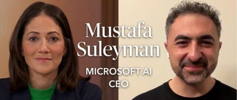 微软AI CEO首次拆解自研AGI蓝图！称马斯克是“推土机”，附采访实录-AI Express News