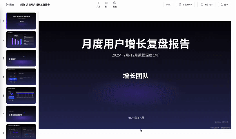 图片[13]-还在手搓PPT？试完这款AI，我连夜卸载了付费模板库-AI Express News