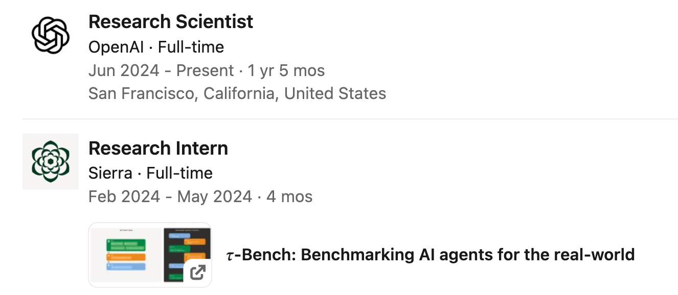 图片[7]-突发！OpenAI大神姚顺雨，任腾讯首席AI科学家-AI Express News