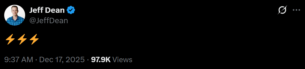 图片[9]-Gemini 3 Flash闪电来袭：智力竟反超Pro！速度快3倍，全球免费-AI Express News