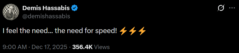 图片[10]-Gemini 3 Flash闪电来袭：智力竟反超Pro！速度快3倍，全球免费-AI Express News