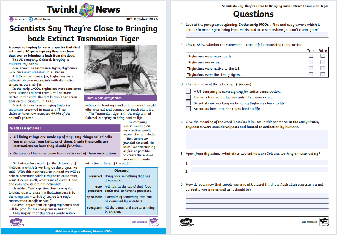 图片[2]-罕见的儿童新闻阅读练习，让孩子的英语水平和见识疯狂提升！-AI Express News
