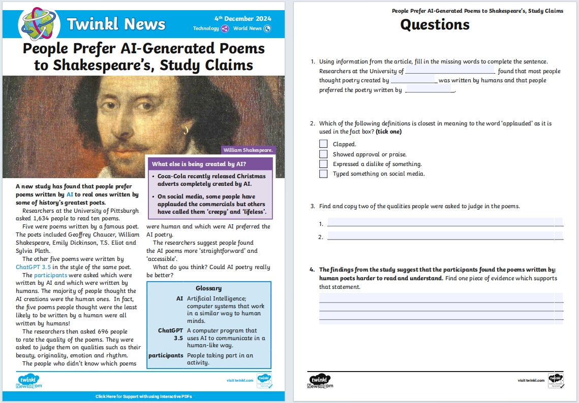 图片[4]-罕见的儿童新闻阅读练习，让孩子的英语水平和见识疯狂提升！-AI Express News