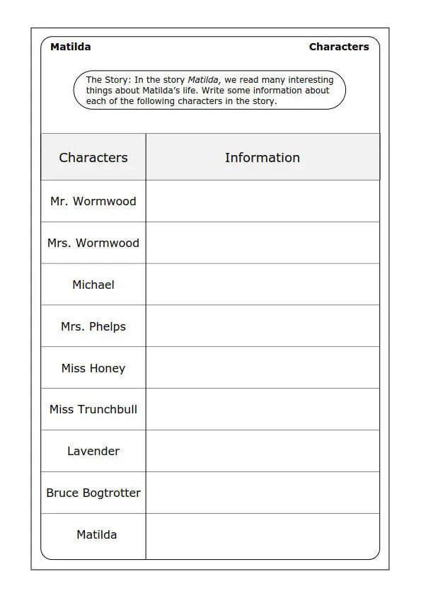 图片[7]-罗尔德名作《玛蒂尔达》英语阅读练习纸，这样精读胜读100本书！-AI Express News