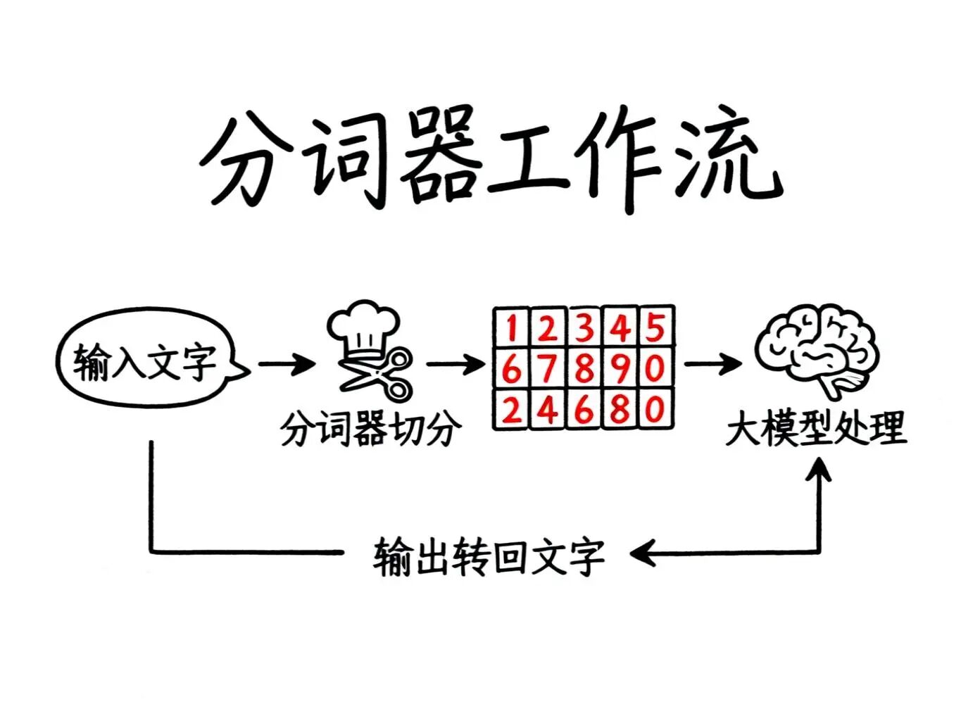 分词器工作流程