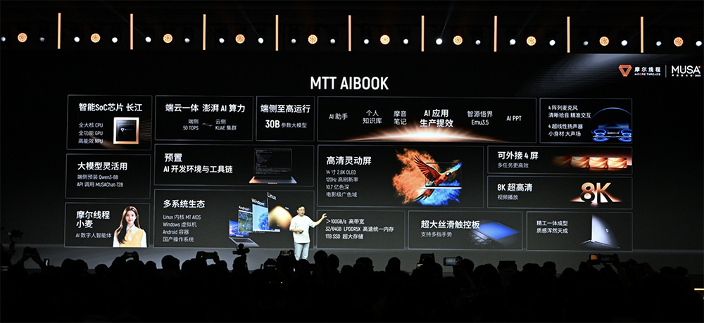 图片[10]-摩尔线程技术路线图全面公开！刷新国产GPU推理天花板，新架构能效飙10倍-AI Express News