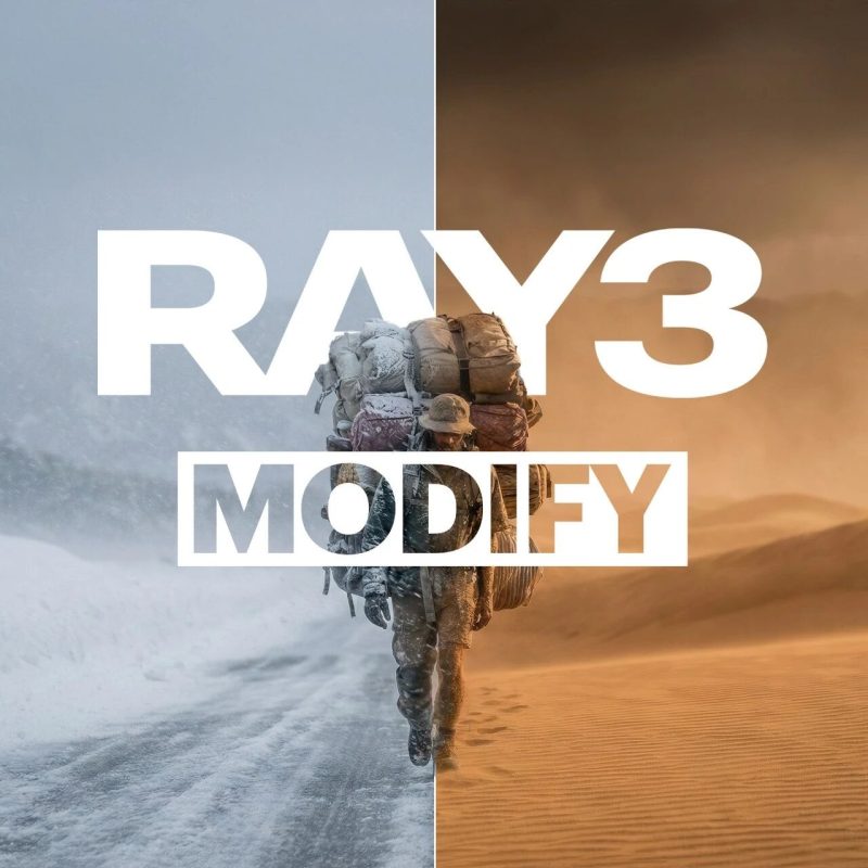 Luma AI推出Ray3 Modify：把“真人表演”真正带进AI视频制作-AI Express News