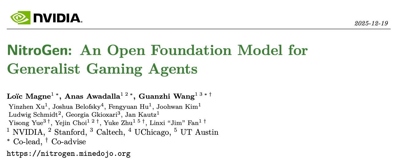 图片[3]-震撼，英伟达新模型能打遍几乎所有游戏-AI Express News