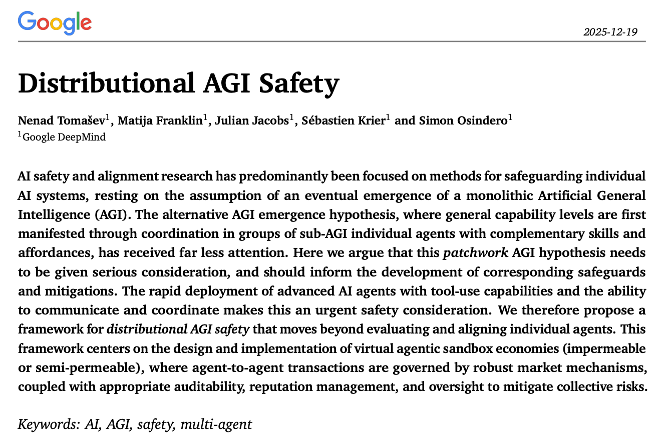 图片[2]-辛顿高徒压轴，谷歌最新颠覆性论文：AGI不是神，只是「一家公司」！-AI Express News