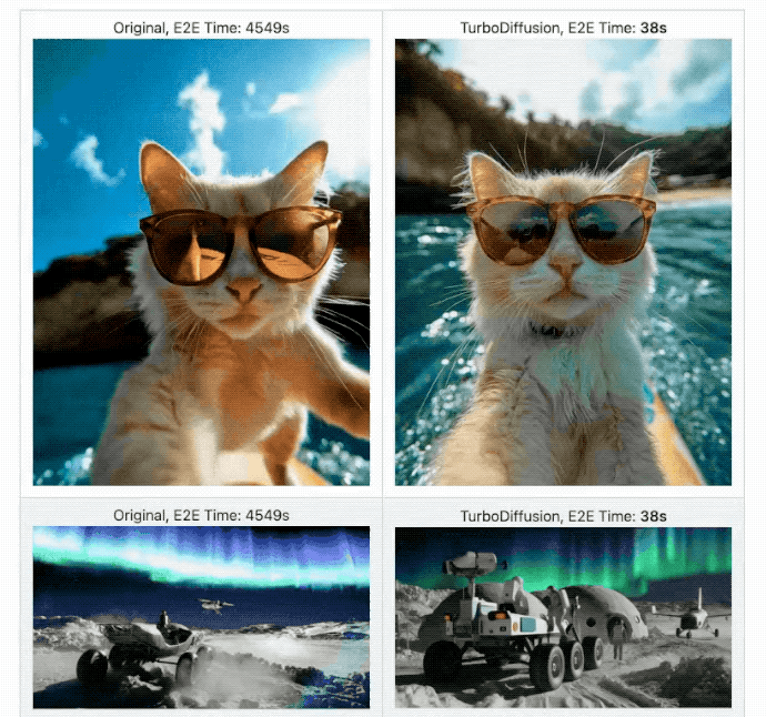 图片[6]-单卡2秒生成一个视频！清华联手生数开源TurboDiffusion，视频DeepSeek时刻来了-AI Express News