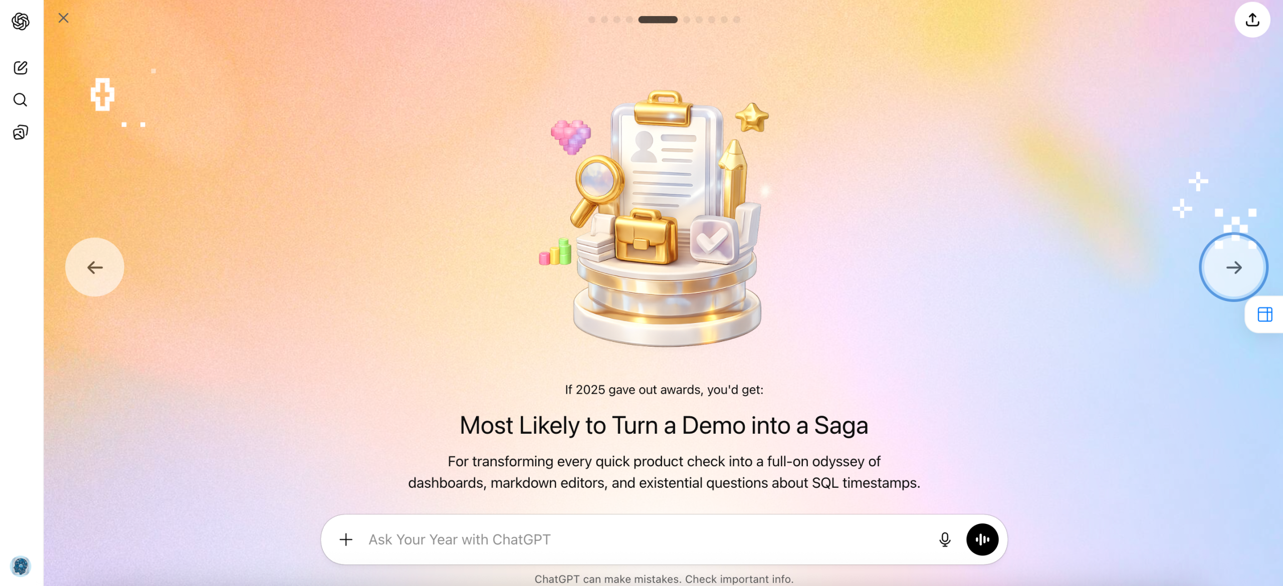 图片[4]-ChatGPT 说我是前 1% 的话痨，这是它给的「年度成绩单」-AI Express News