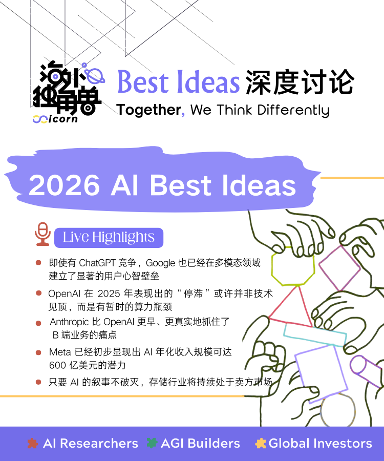 图片[1]-深度讨论 2026 年 AI 预测：最关键的下注点在哪？｜Best Ideas-AI Express News