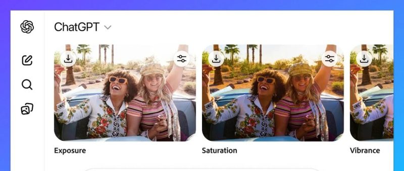 Adobe 把 Photoshop 搬进了 ChatGPT，免费的-AI Express News