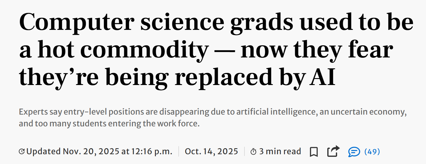 图片[10]-美国码农，正被AI「大屠杀」！Karpathy惊呼，26届毕业生崩溃-AI Express News
