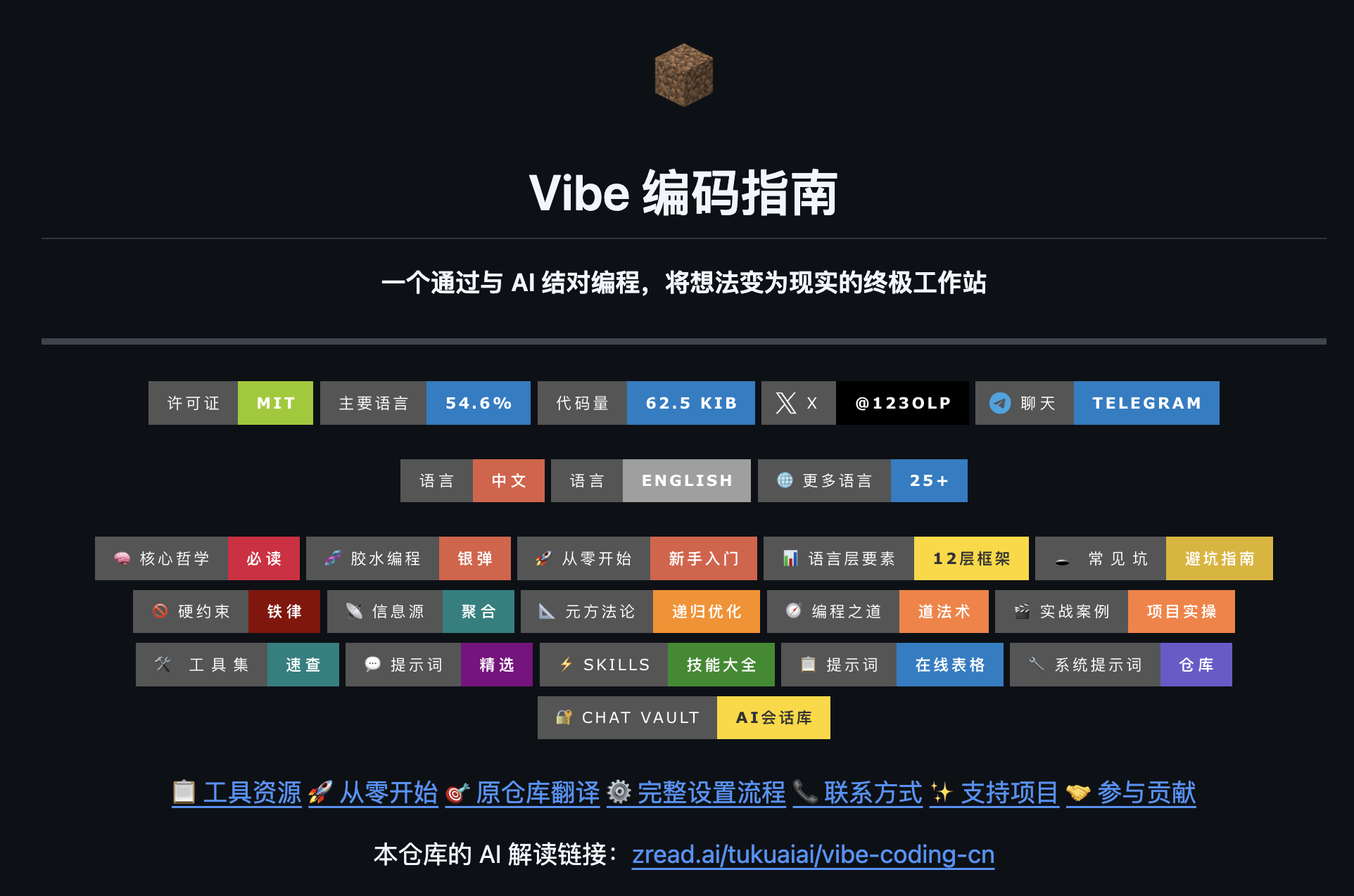 图片[4]-GitHub 上 5000 人收藏的 Vibe Coding 神级指南。-AI Express News