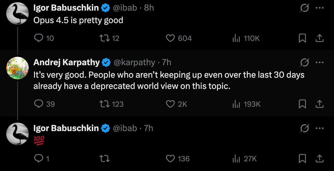 图片[6]-AI大佬Karpathy焦虑了：作为程序员，我从未感到如此落后-AI Express News