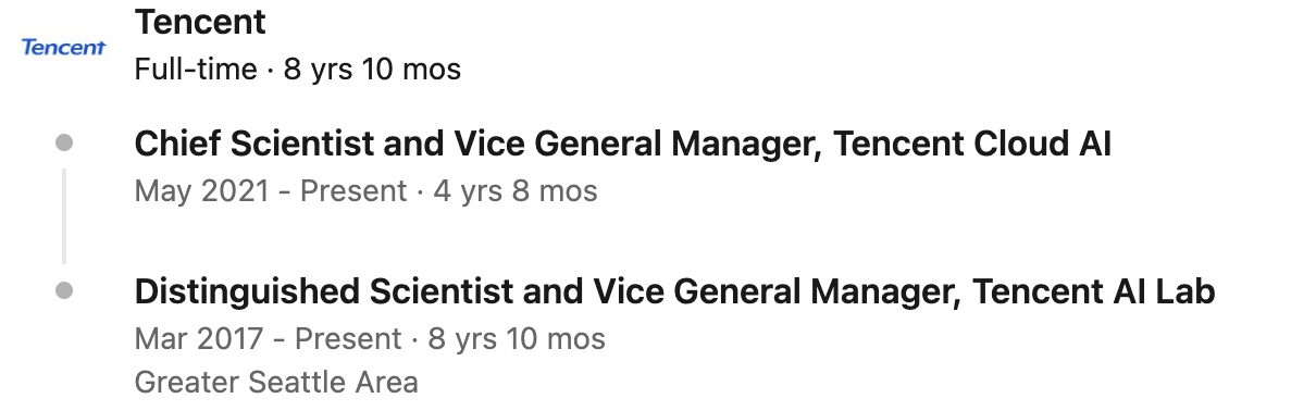 图片[3]-突发！腾讯AI Lab副主任、首席科学家俞栋传出离职-AI Express News