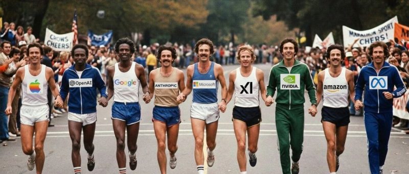 速递｜2025，AI九巨头“合纵连横”之年：从拼模型到拼生态，谁的“朋友圈”更牢固？-AI Express News