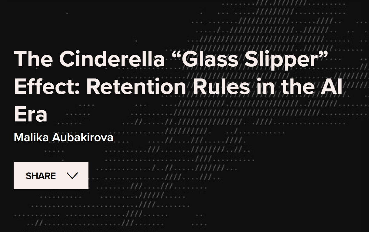 图片[1]-喝点VC｜a16z谈AI的“玻璃鞋效应”：大量模型都能把事情“勉强做好”，却没能够激发用户忠诚度-AI Express News