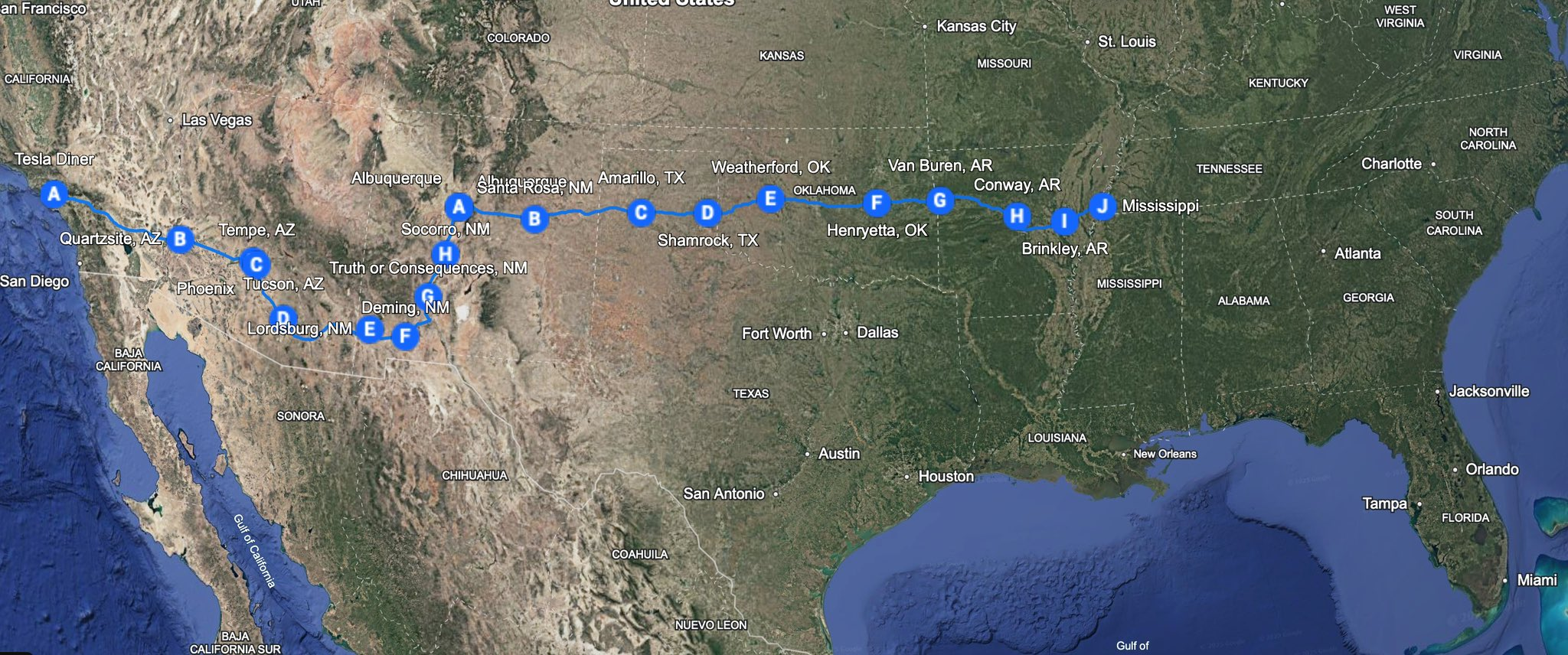 图片[19]-马斯克10年梦成真！特斯拉全球首次自动驾驶横穿美国，人类0接管-AI Express News