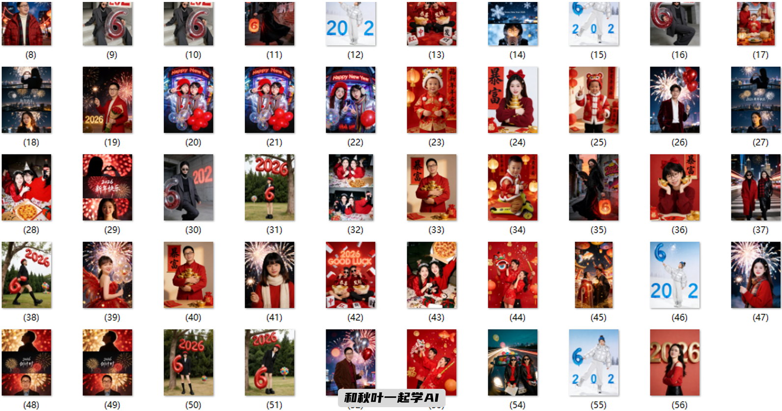 图片[2]-豆包新年写真火了！30套P图指令，朋友圈被问爆了...-AI Express News